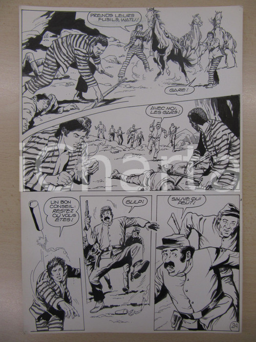 1990 BD WESTERN FRANCE BILLY BOYD N° 2 El Cobra! tav.24 Original BERNASCONI LUBE 1990 BD WESTERN FRANCE BILLY BOYD N° 2 El Cobra! tav.24 Original BERNASCONI LUBE